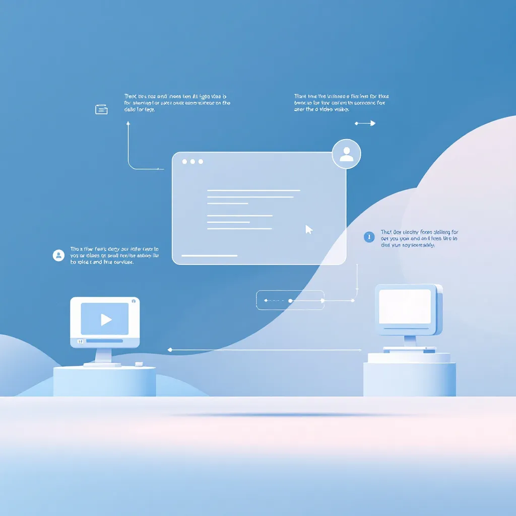 AI video generation workflow showing the process from text prompt to final video